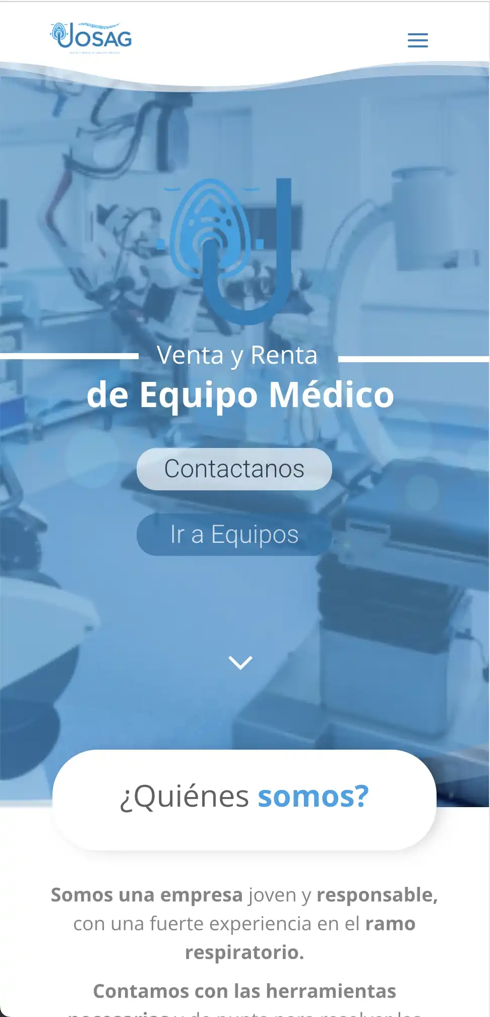 Landing page optimizada para Celular