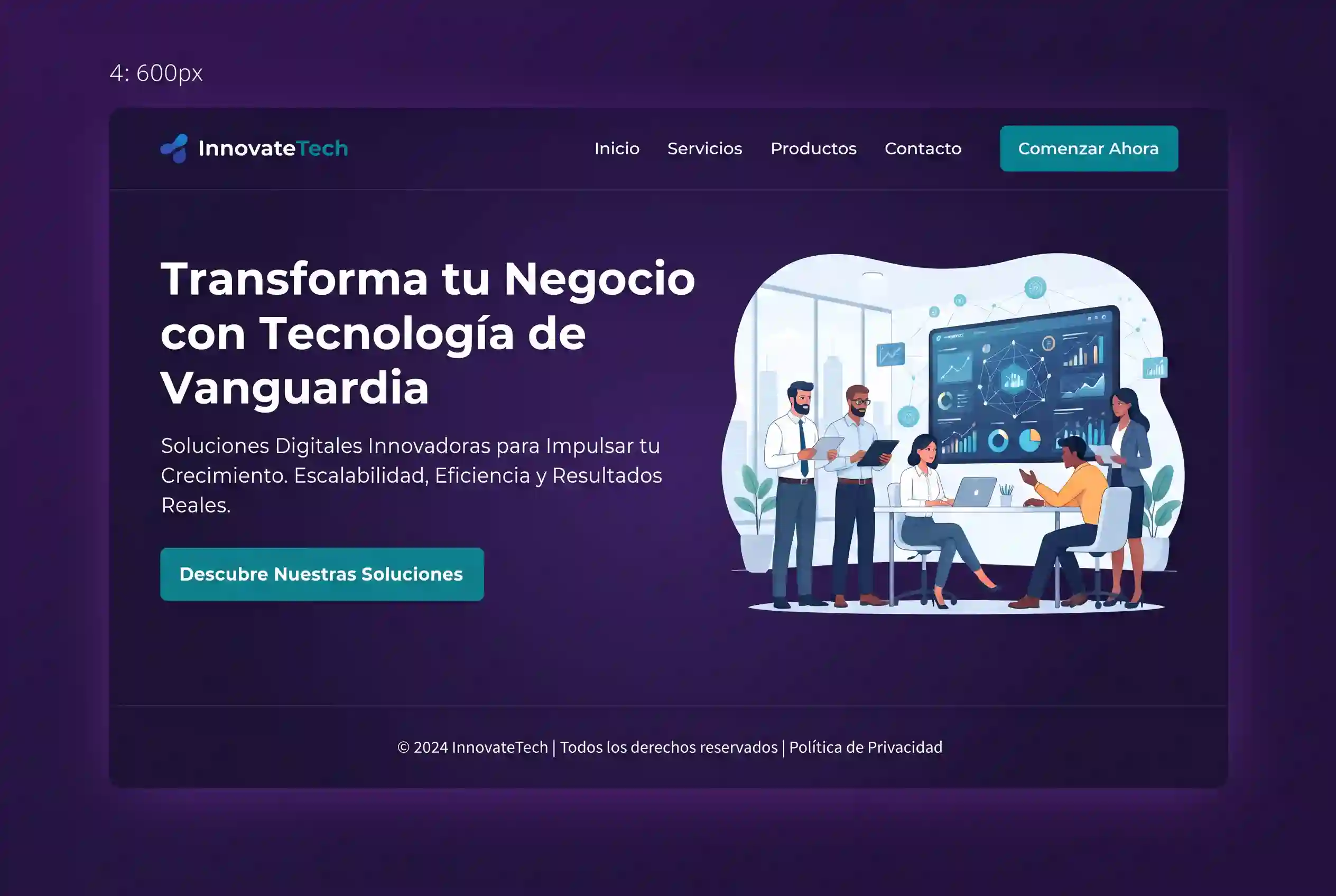 Landing Page ARK STUDIO